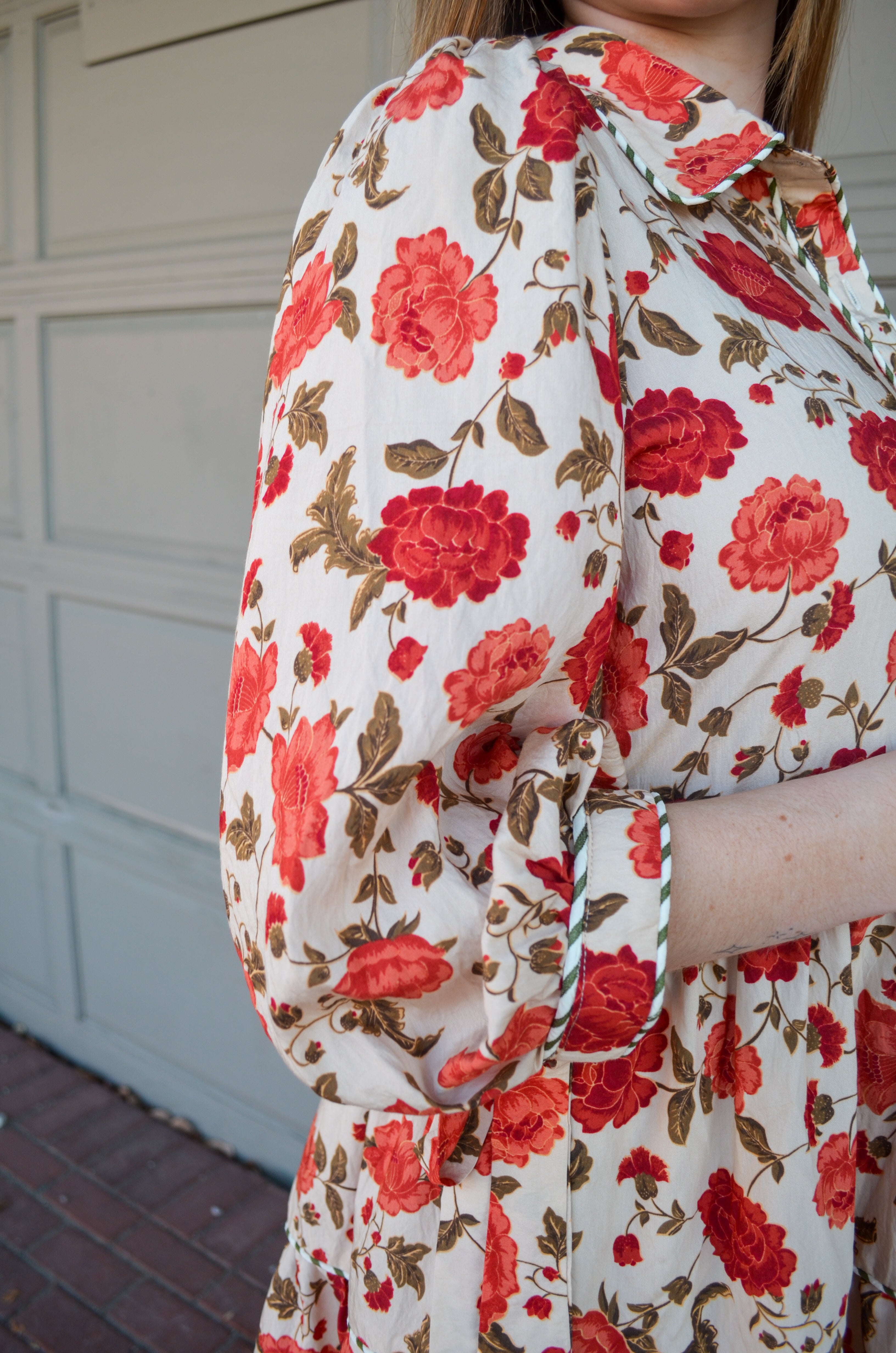 Fall Nights Floral Dress