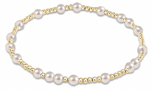 Extends Hope Unwritten 4 mm Bead Bracelet Pearl