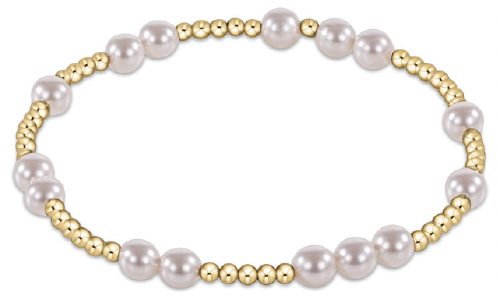 Extends Hope Unwritten 5mm Bead Bracelet Pearl