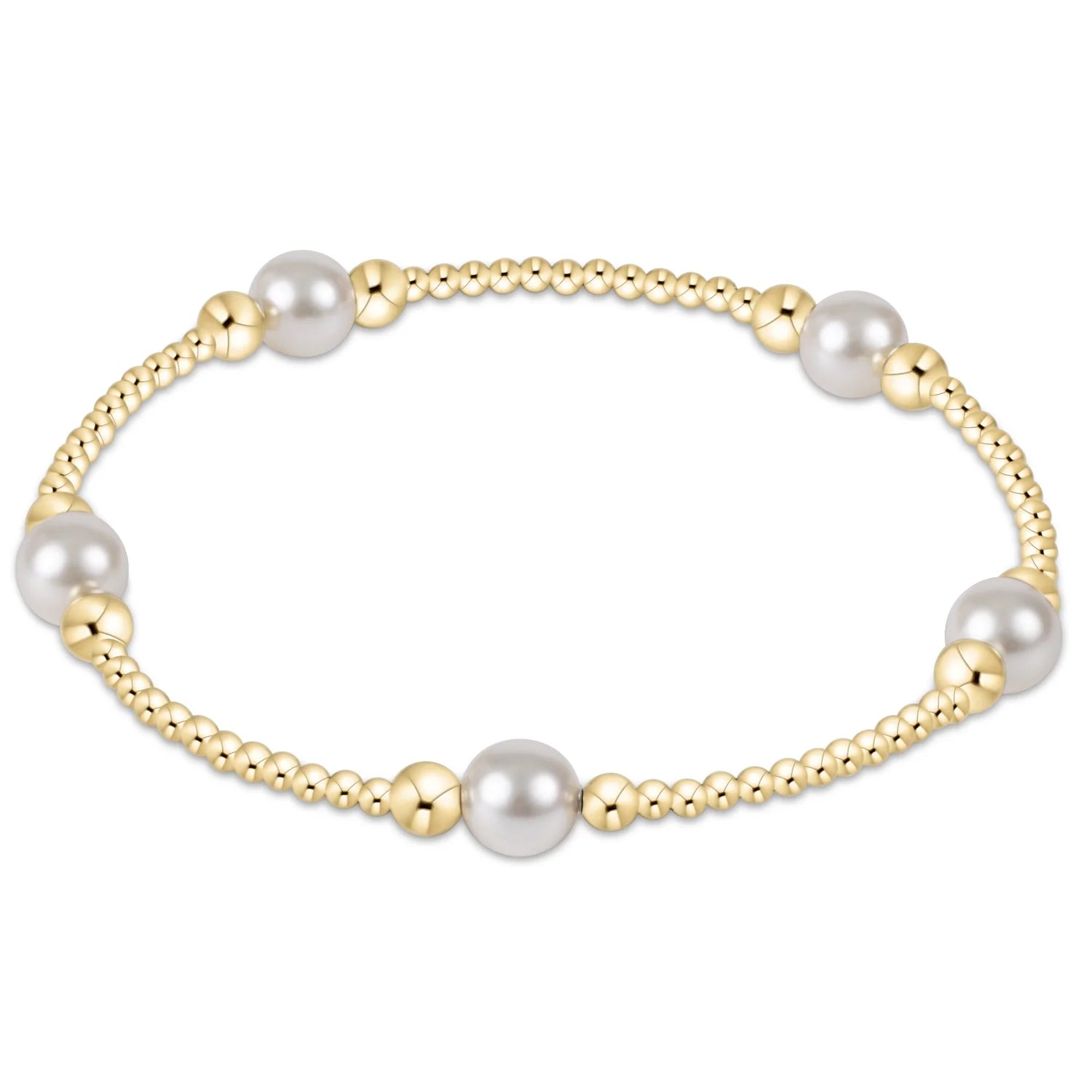 Enewton Purpose Pearl 6mm Bead Bracelet
