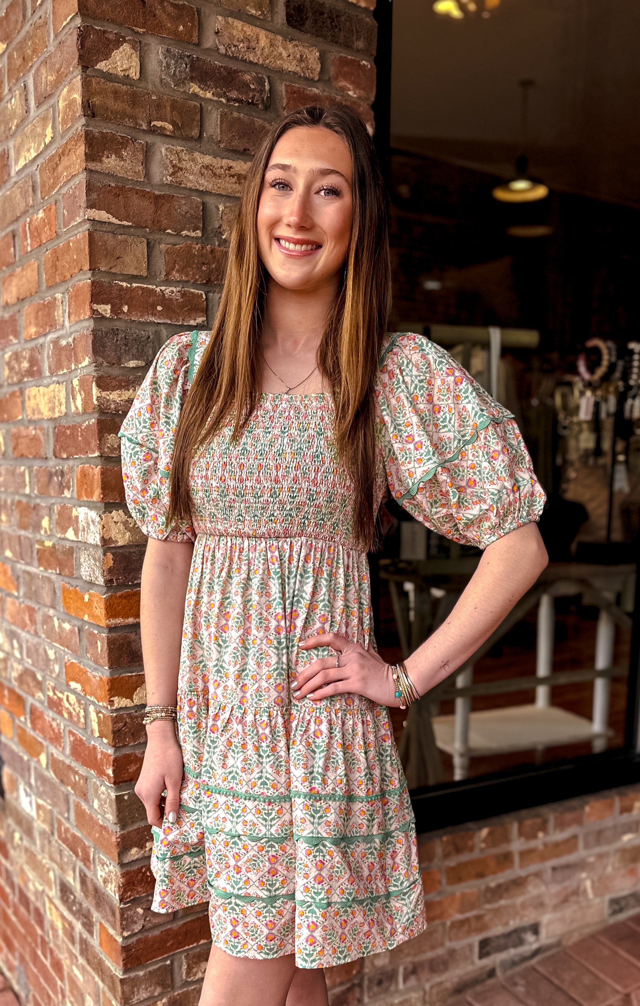 Lush Floral Dress