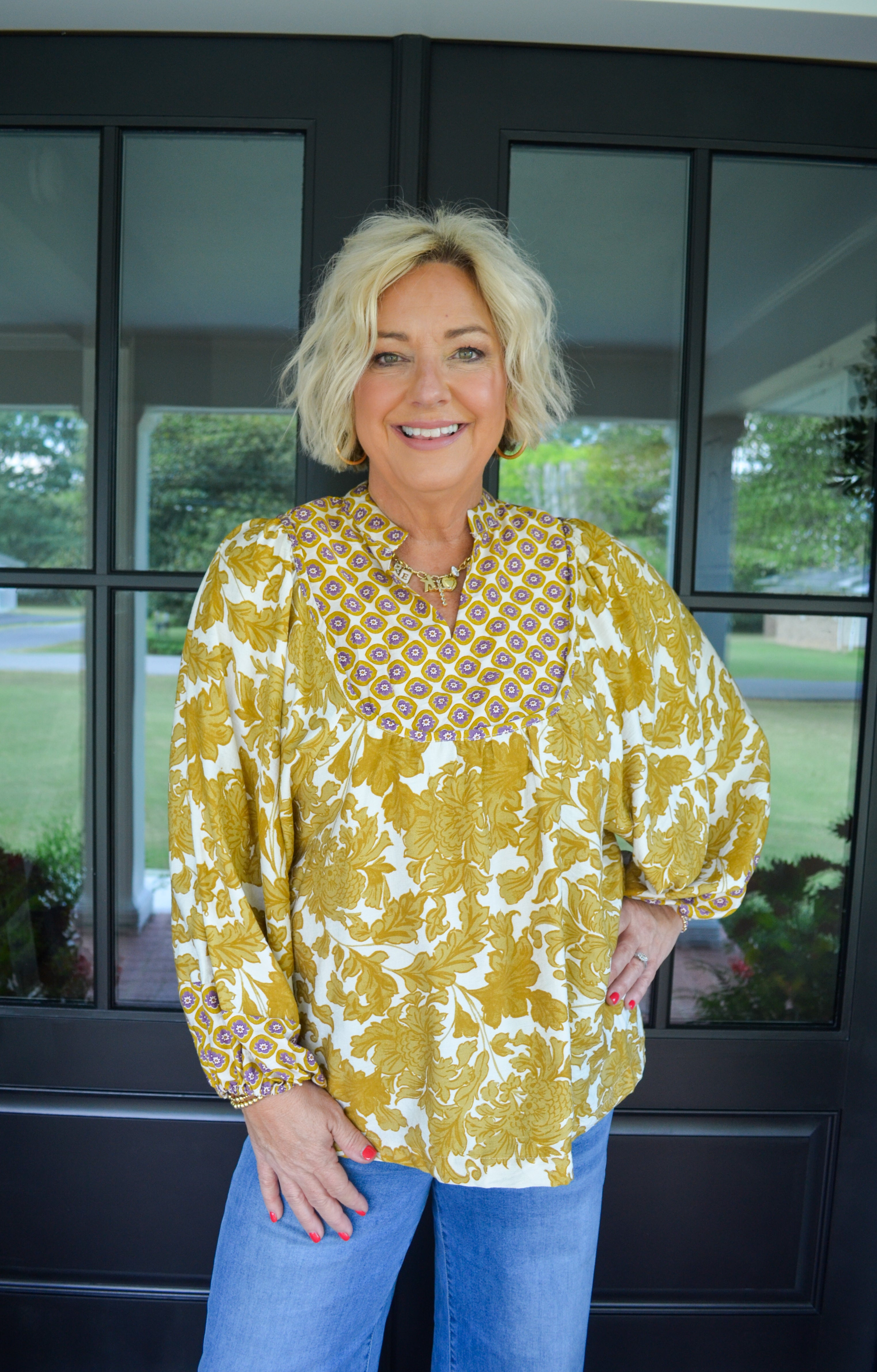 Curvy Harvest Cheer Top