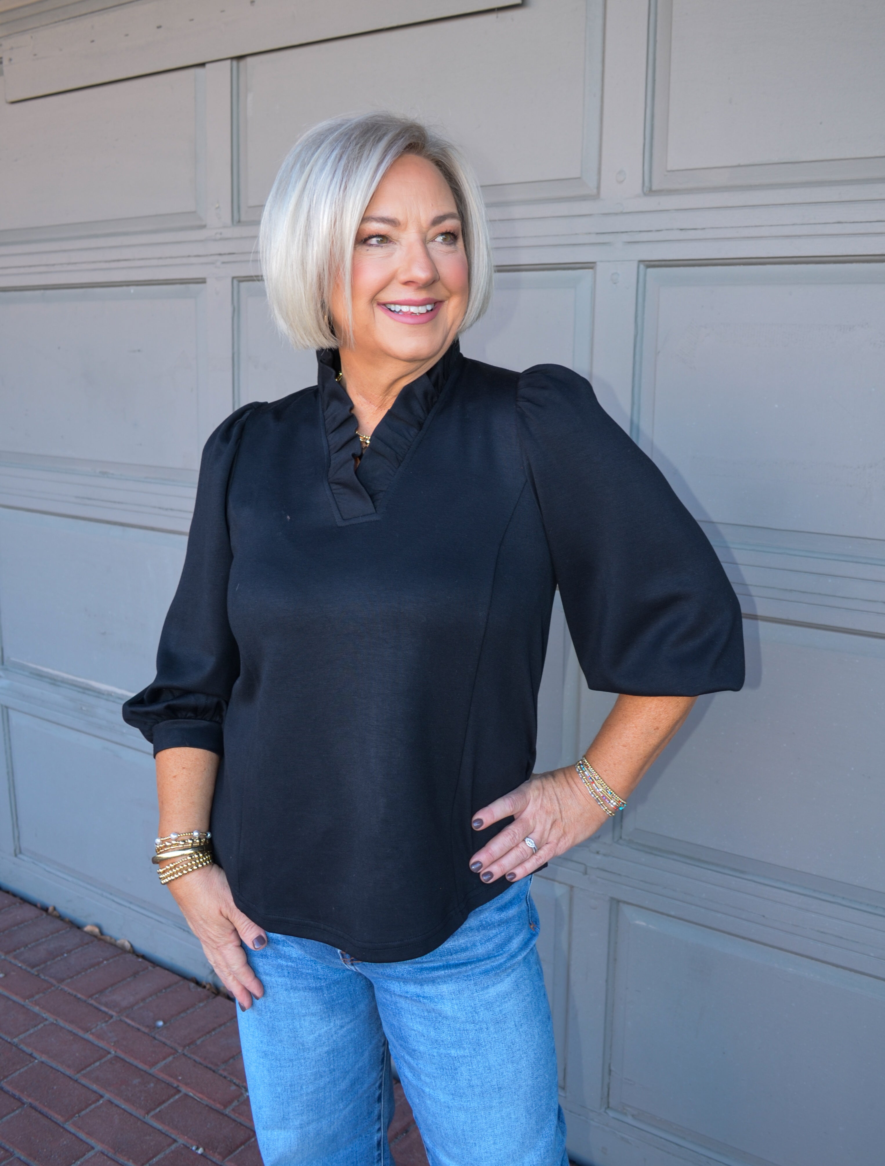 Flirty Smile Umgee Top