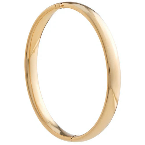 Cherish Gold Bangle Bracelet Medium