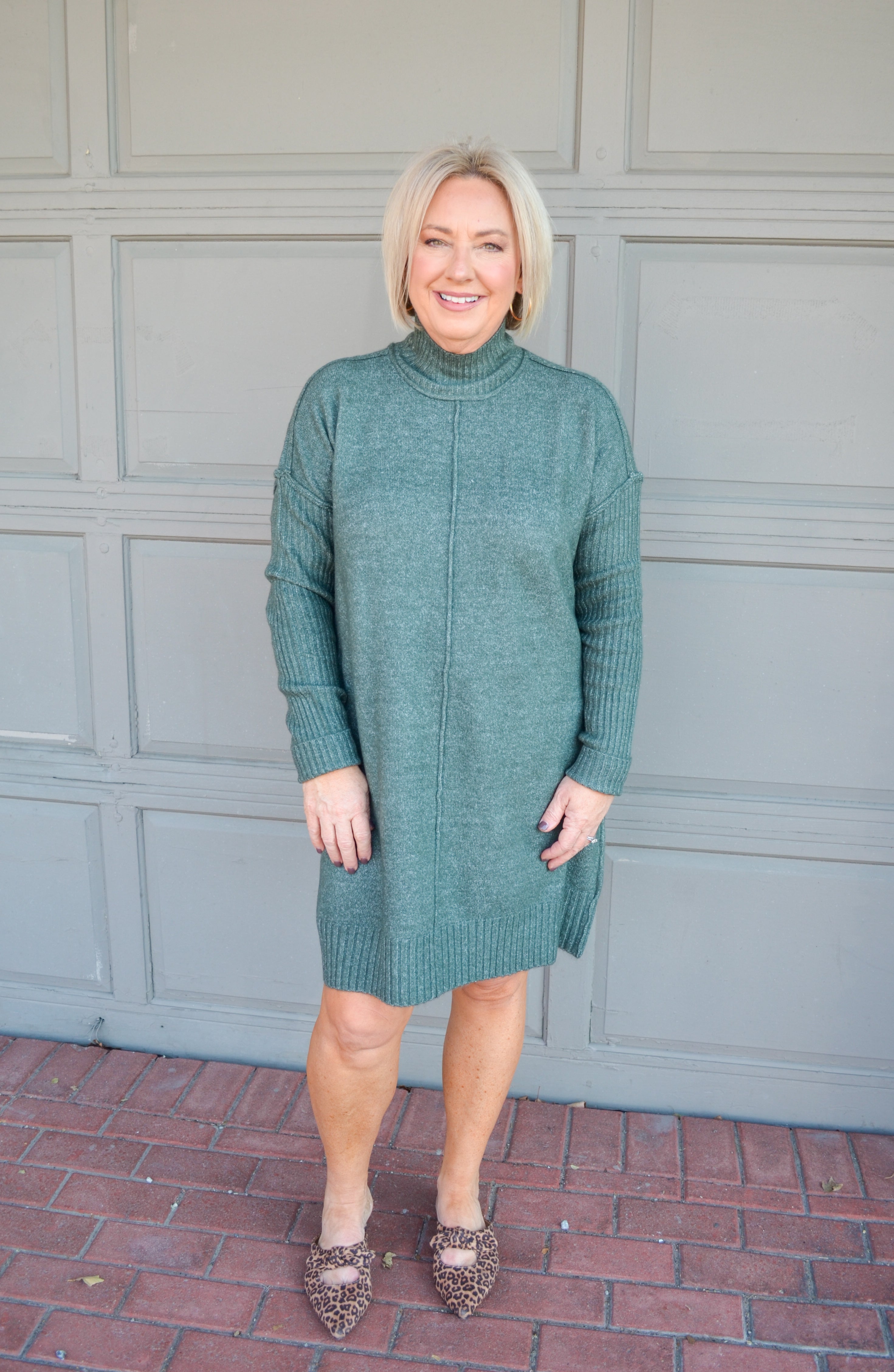Couture Charm Umgee Sweater Dress