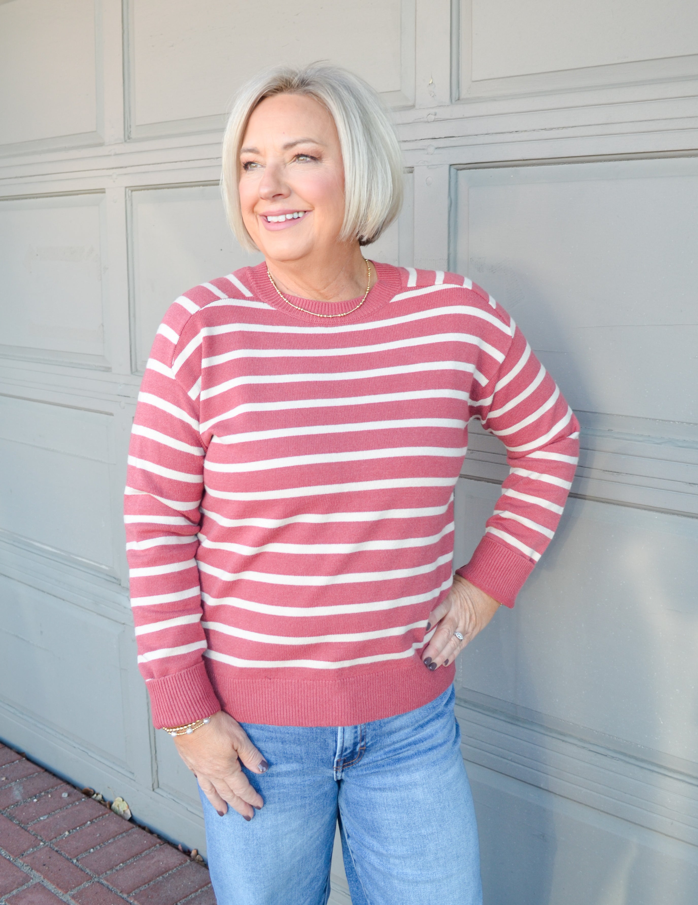 Fall Forecast Sweater in Marsala