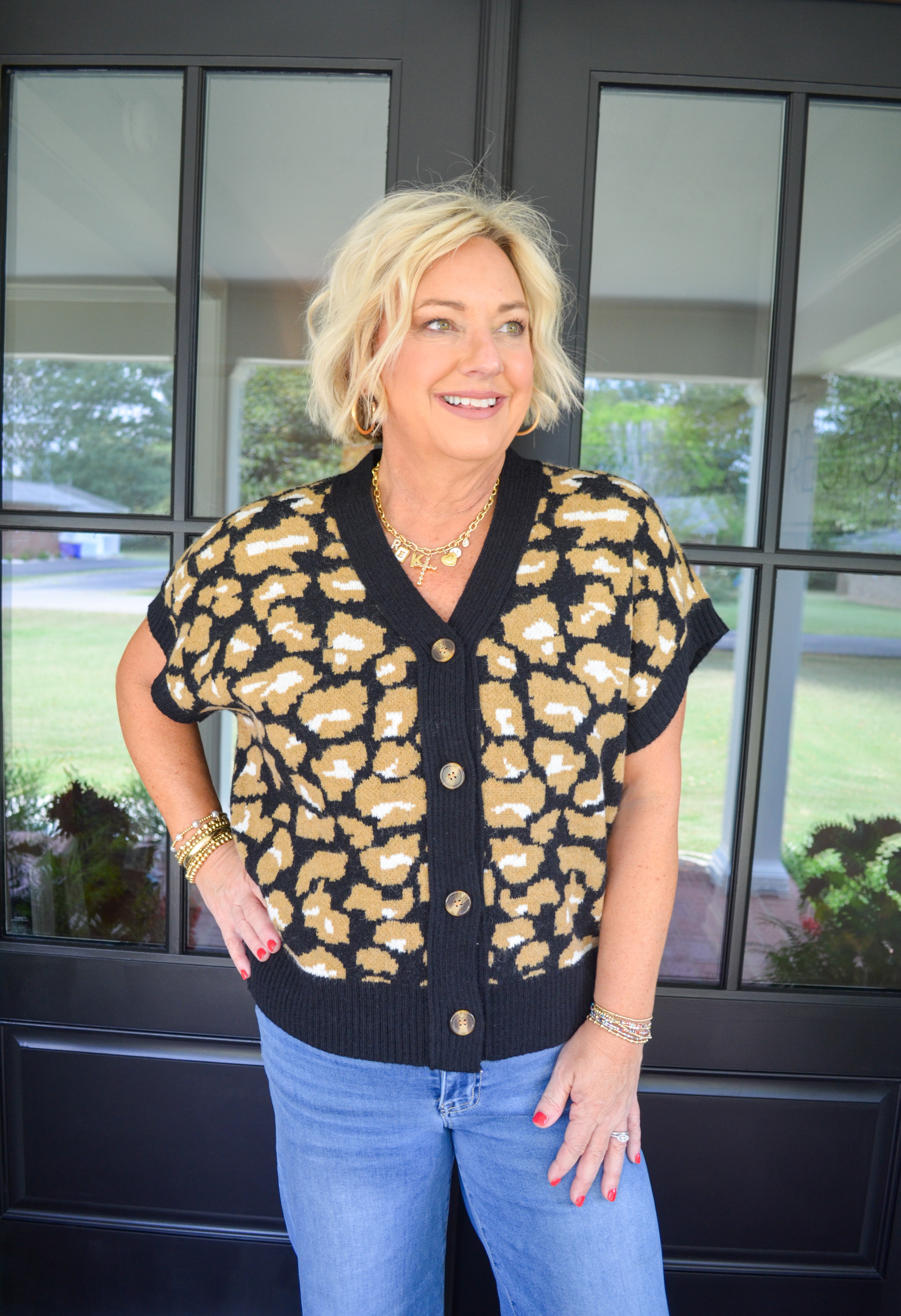 Look My Way Sweater Vest