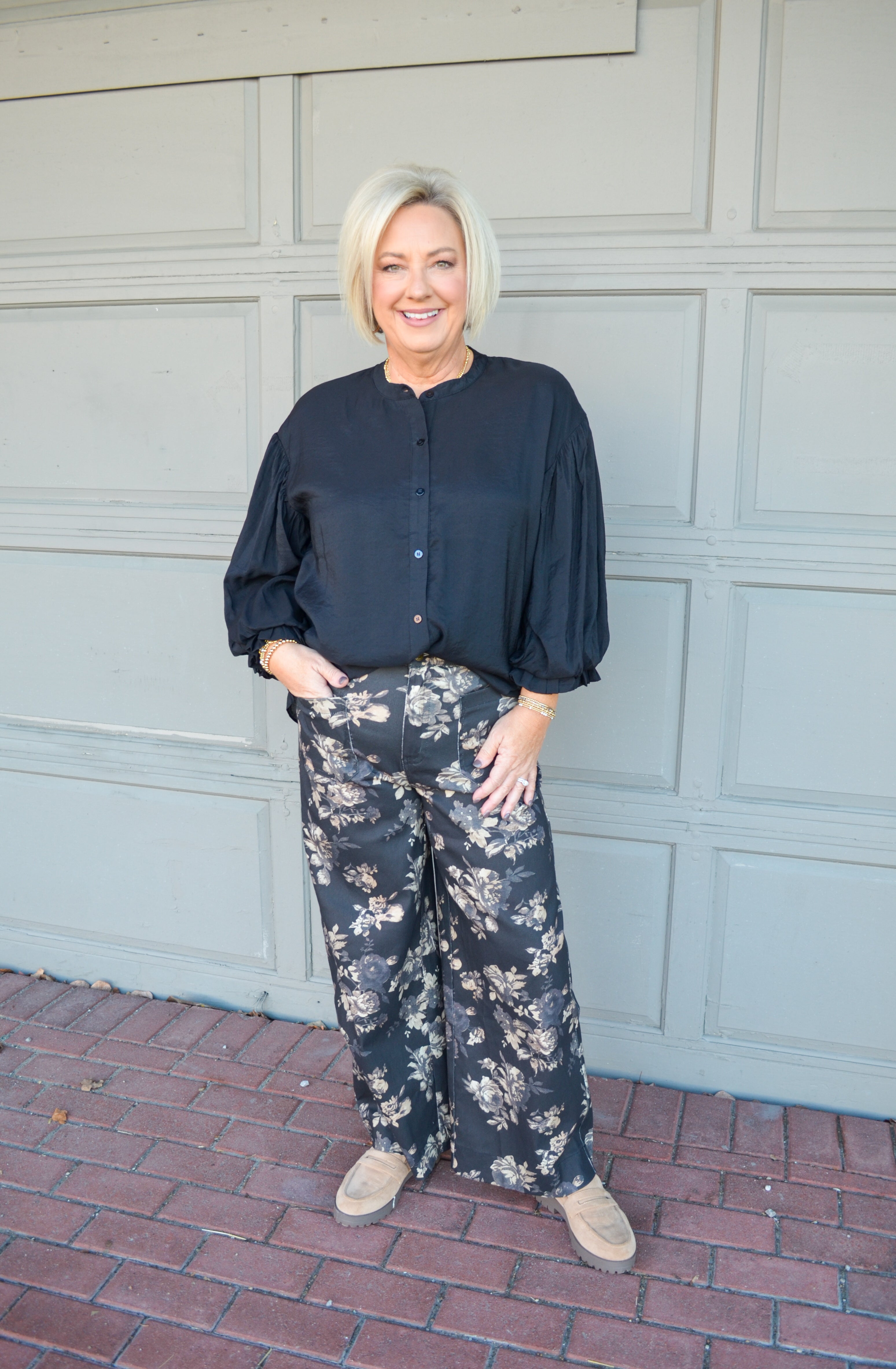 Lovely Views Puff Sleeve Top