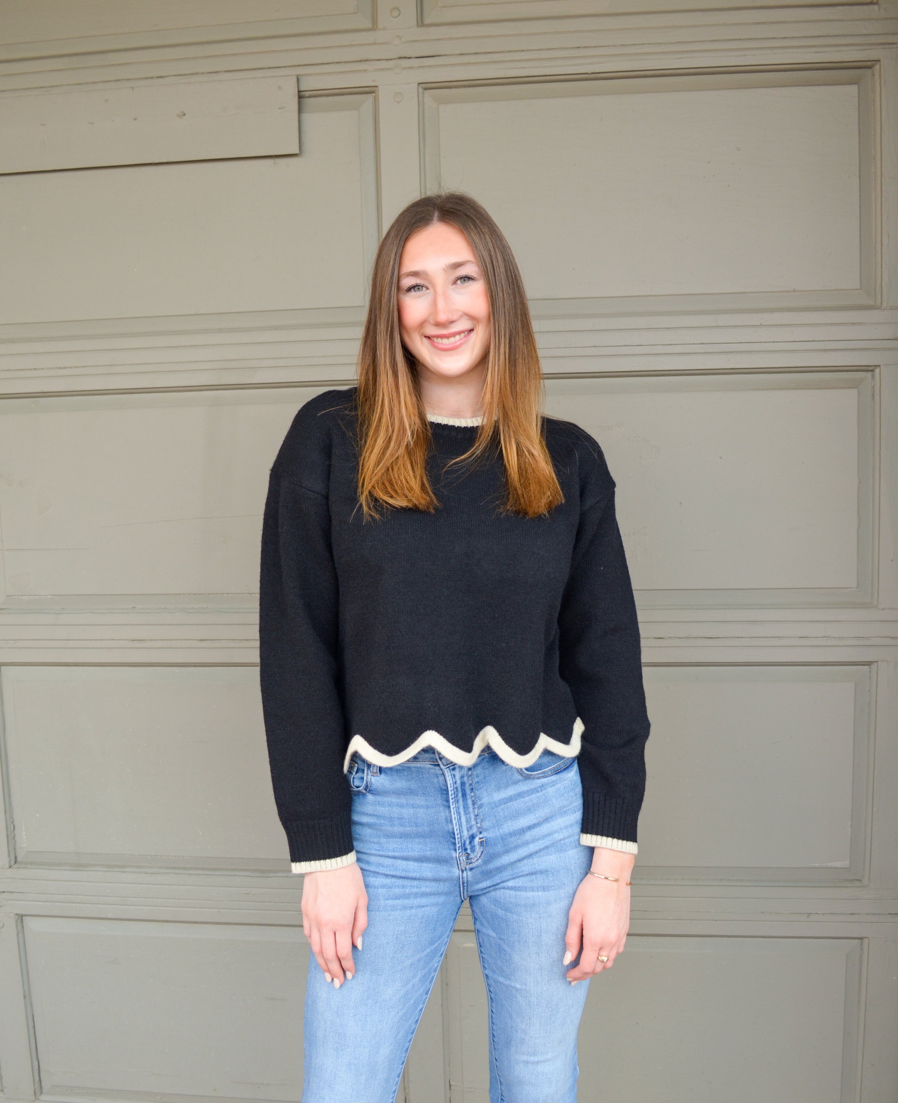 Dreamy Delight Sweater in Black