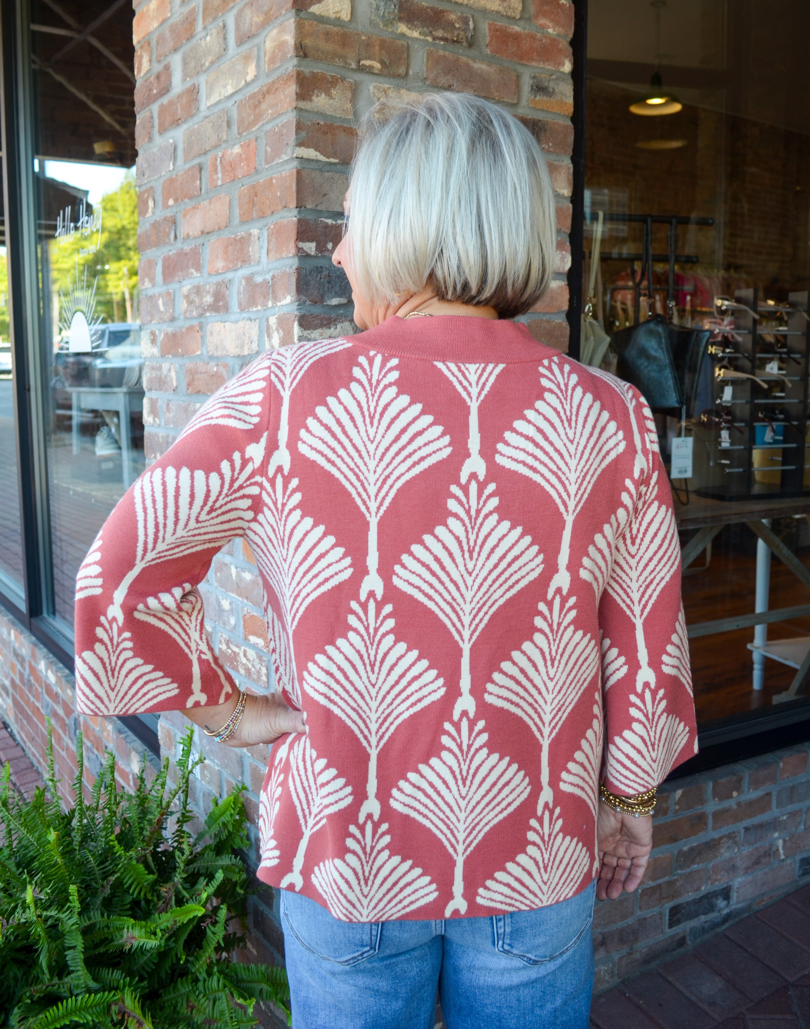 Rose Sweet Charmer Sweater