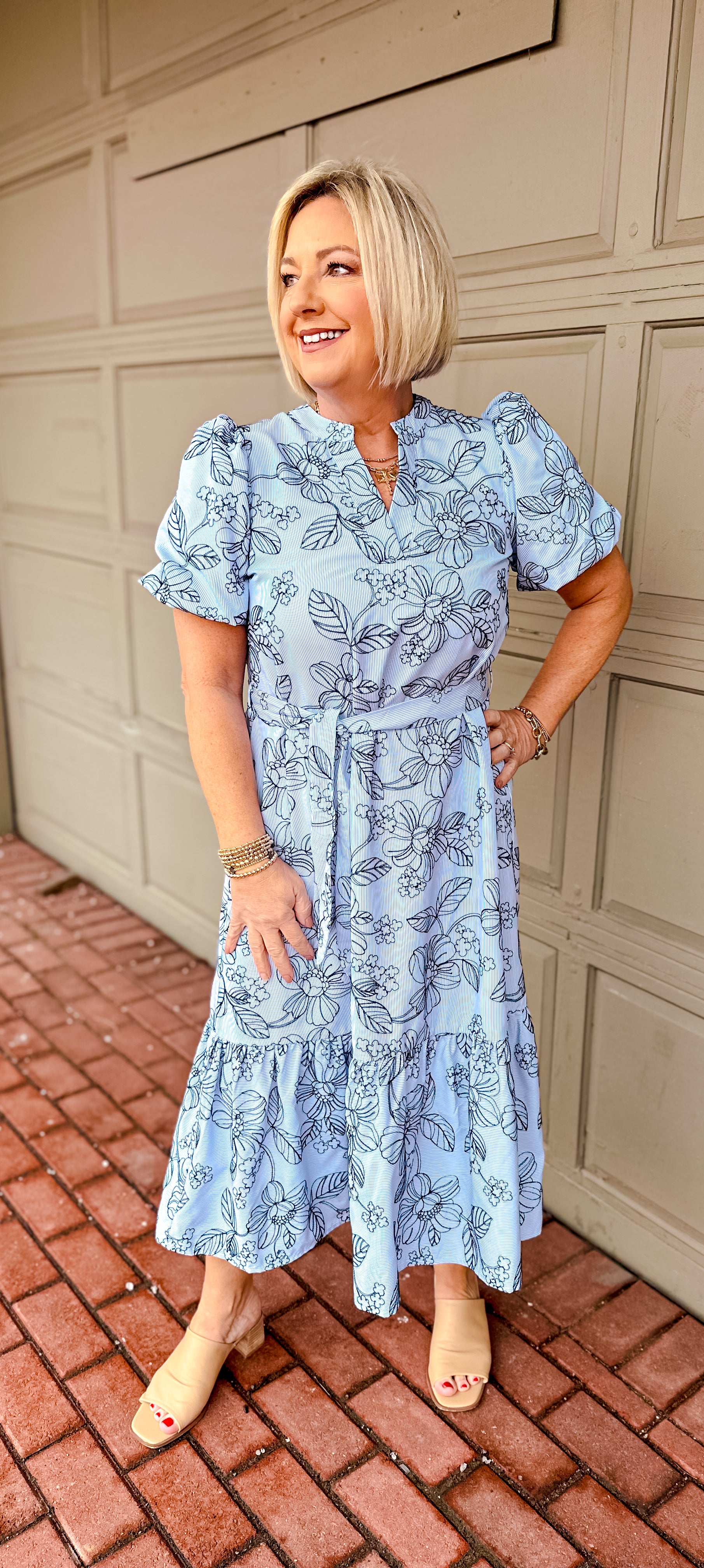 midi dress for brunch Brunch Love Midi Dress – Willow Hill Marketplace