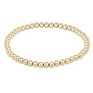 Extends - Classic Gold 4mm Bead Bracelet