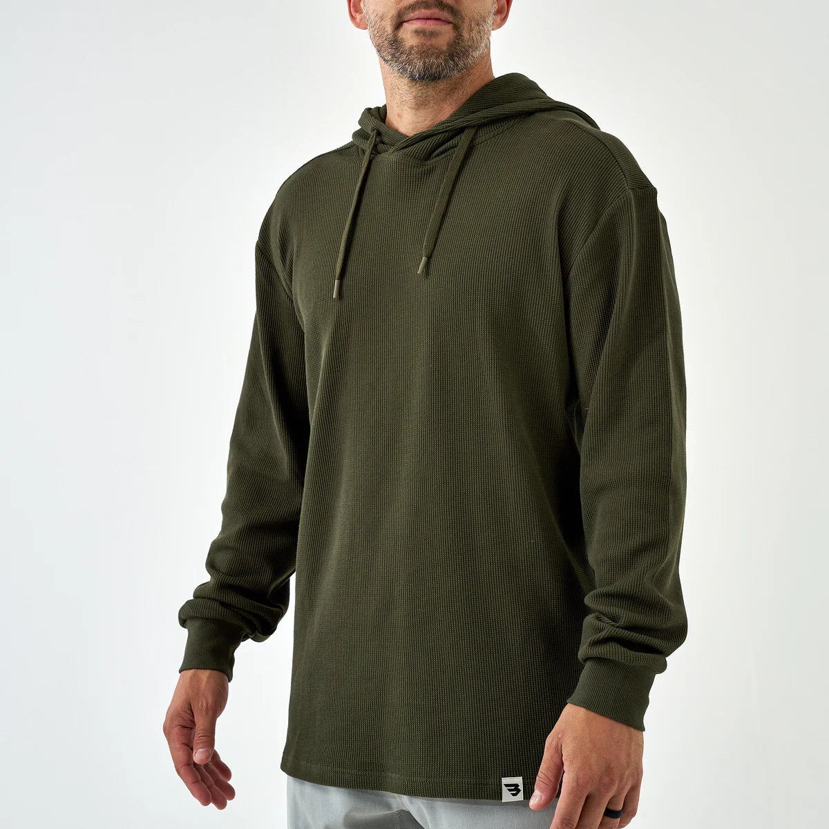 Burbelo Thermal Hoodie Mallard Green