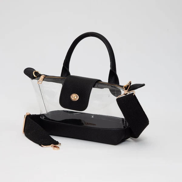 Stella Clear Mini Satchel Crossbody