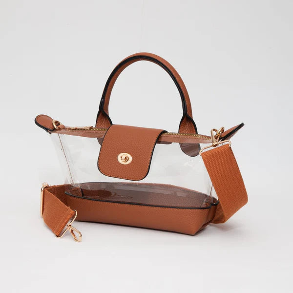 Stella Clear Mini Satchel Crossbody
