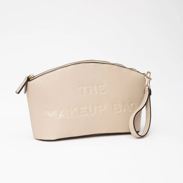 Embossed Makeup Pouch