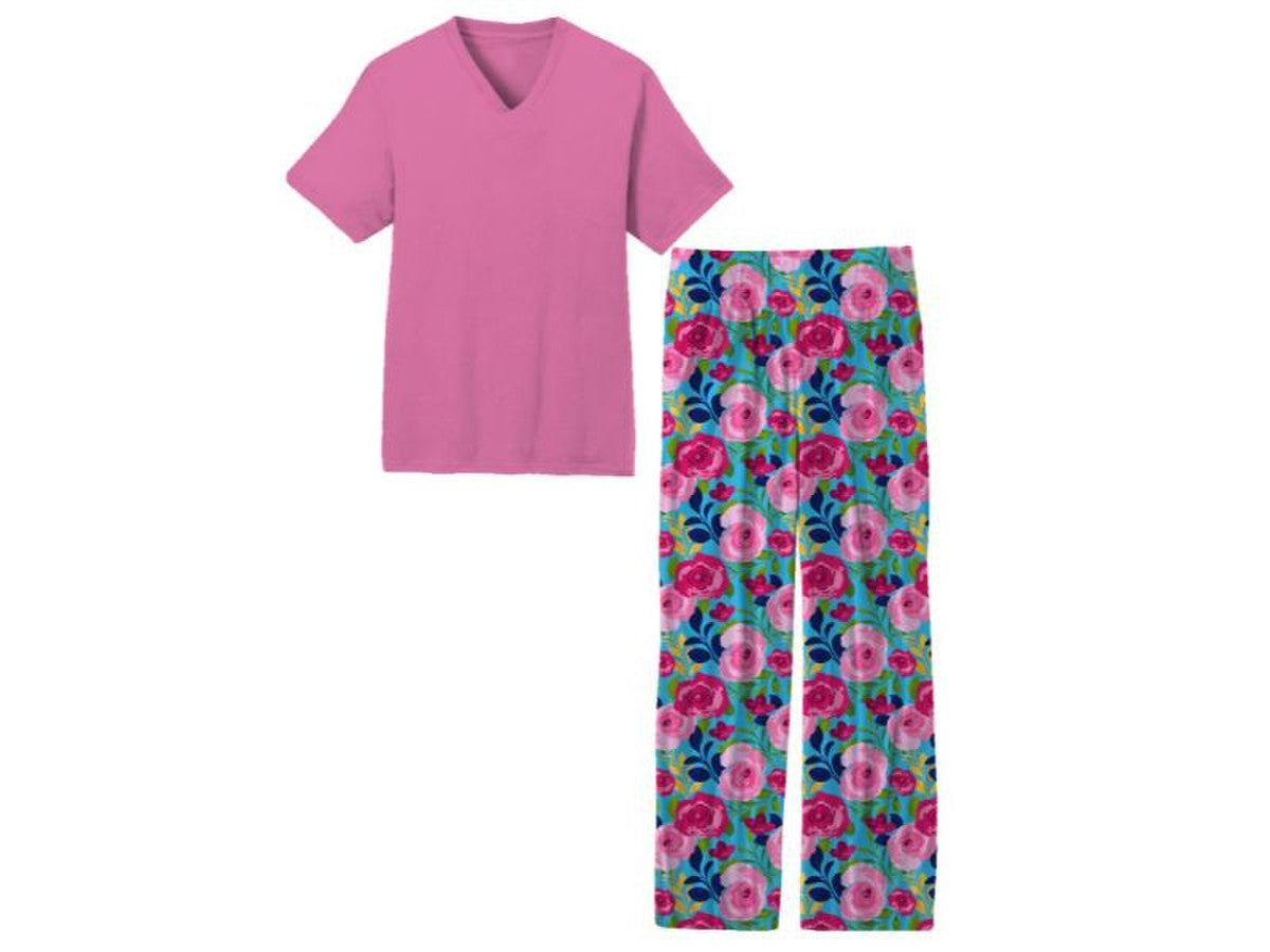 Blossom In Love Pajama Set