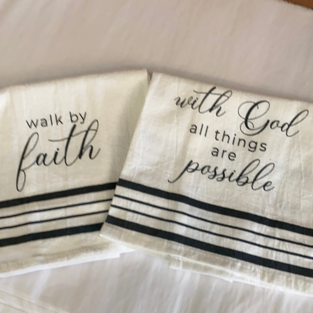 Fabric Faith Tea Towel