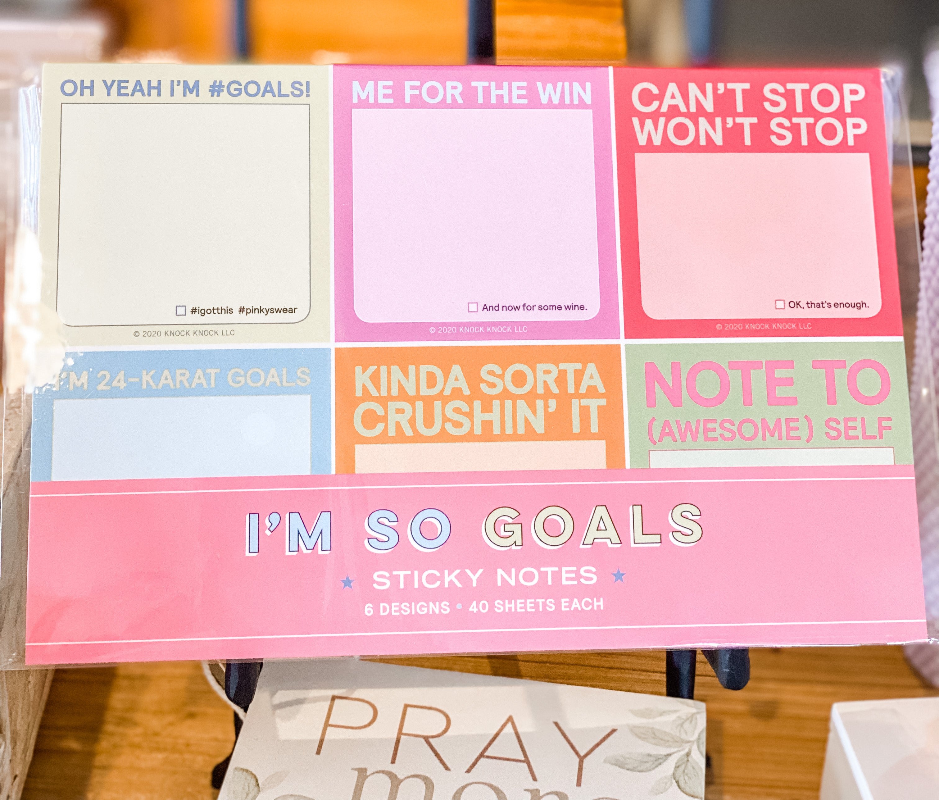 Sticky Note Pack: I'm So Goals