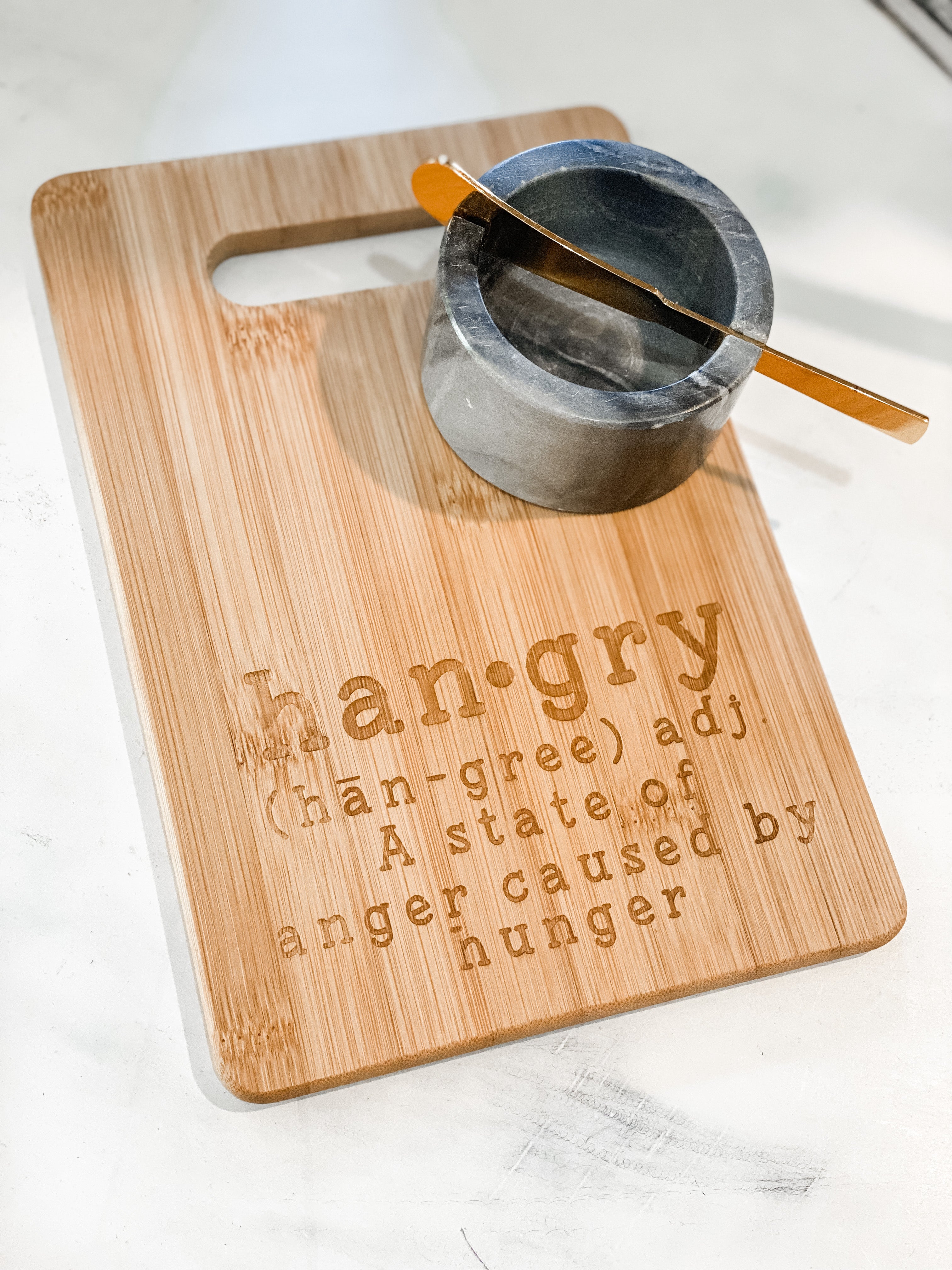 Hangry Cutting Board